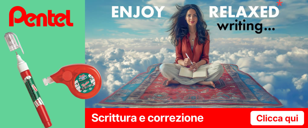 Pentel - scrittura e correzione